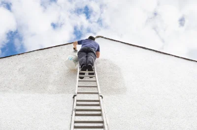 Peinture extérieure à Noizay — façades et ravalement